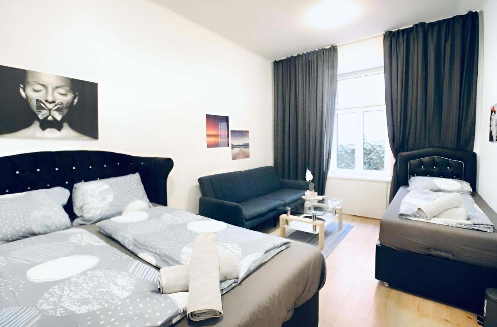 Spacious Cozy 1Br Apt Near To Danube River Wien Eksteriør bilde